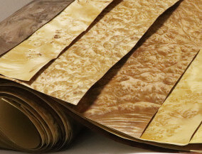 Paper back burl veneers Paper back burl veneers