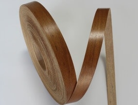 edge banding veneer UV walnut Cantos de lacado UV