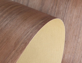 paper back walnut veneer chapa de madera