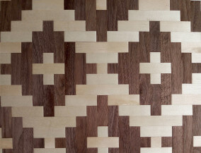 woven walnut maple veneer woven walnut maple veneer
